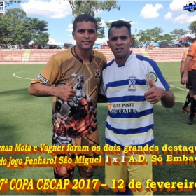  17ª COPA CECAP -  TIRADENTES É O GRANDE CAMPEÃO 