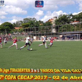  17ª COPA CECAP -  TIRADENTES É O GRANDE CAMPEÃO 