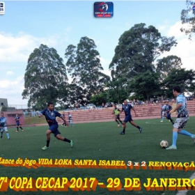  17ª COPA CECAP -  TIRADENTES É O GRANDE CAMPEÃO 