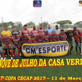  17ª COPA CECAP -  TIRADENTES É O GRANDE CAMPEÃO 