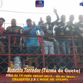  17ª COPA CECAP -  TIRADENTES É O GRANDE CAMPEÃO 