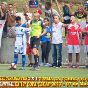  17ª COPA CECAP -  TIRADENTES É O GRANDE CAMPEÃO 