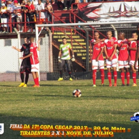  17ª COPA CECAP -  TIRADENTES É O GRANDE CAMPEÃO 