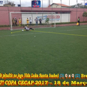  17ª COPA CECAP -  TIRADENTES É O GRANDE CAMPEÃO 