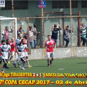  17ª COPA CECAP -  TIRADENTES É O GRANDE CAMPEÃO 