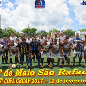  17ª COPA CECAP -  TIRADENTES É O GRANDE CAMPEÃO 