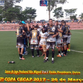  17ª COPA CECAP -  TIRADENTES É O GRANDE CAMPEÃO 