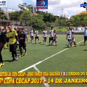  17ª COPA CECAP -  TIRADENTES É O GRANDE CAMPEÃO 