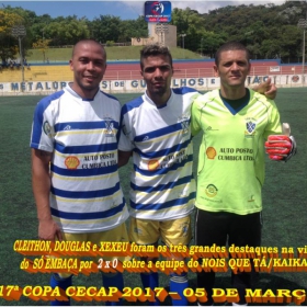  17ª COPA CECAP -  TIRADENTES É O GRANDE CAMPEÃO 