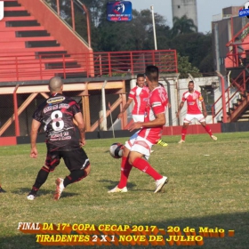  17ª COPA CECAP -  TIRADENTES É O GRANDE CAMPEÃO 