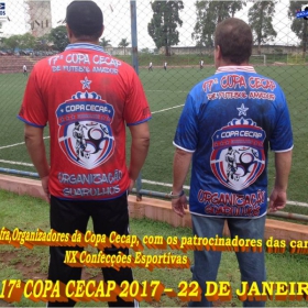  17ª COPA CECAP -  TIRADENTES É O GRANDE CAMPEÃO 