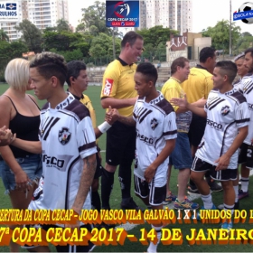  17ª COPA CECAP -  TIRADENTES É O GRANDE CAMPEÃO 