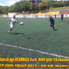  17ª COPA CECAP -  TIRADENTES É O GRANDE CAMPEÃO 