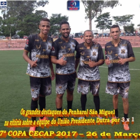  17ª COPA CECAP -  TIRADENTES É O GRANDE CAMPEÃO 