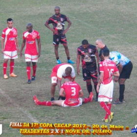  17ª COPA CECAP -  TIRADENTES É O GRANDE CAMPEÃO 