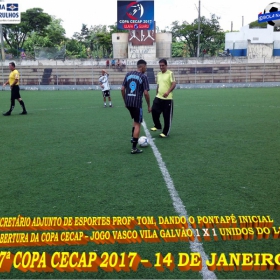  17ª COPA CECAP -  TIRADENTES É O GRANDE CAMPEÃO 