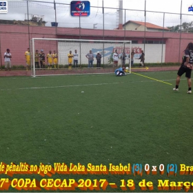  17ª COPA CECAP -  TIRADENTES É O GRANDE CAMPEÃO 