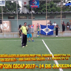  17ª COPA CECAP -  TIRADENTES É O GRANDE CAMPEÃO 