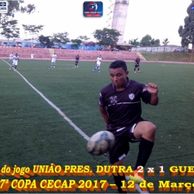  17ª COPA CECAP -  TIRADENTES É O GRANDE CAMPEÃO 