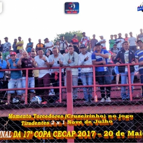  17ª COPA CECAP -  TIRADENTES É O GRANDE CAMPEÃO 