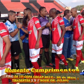  17ª COPA CECAP -  TIRADENTES É O GRANDE CAMPEÃO 