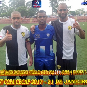  17ª COPA CECAP -  TIRADENTES É O GRANDE CAMPEÃO 