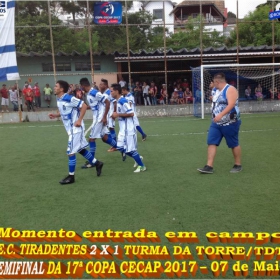  17ª COPA CECAP -  TIRADENTES É O GRANDE CAMPEÃO 