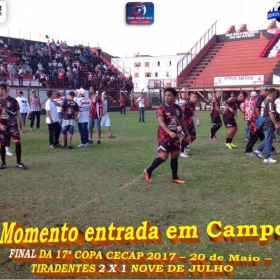  17ª COPA CECAP -  TIRADENTES É O GRANDE CAMPEÃO 