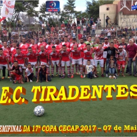  17ª COPA CECAP -  TIRADENTES É O GRANDE CAMPEÃO 