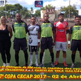  17ª COPA CECAP -  TIRADENTES É O GRANDE CAMPEÃO 