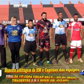  17ª COPA CECAP -  TIRADENTES É O GRANDE CAMPEÃO 