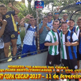  17ª COPA CECAP -  TIRADENTES É O GRANDE CAMPEÃO 