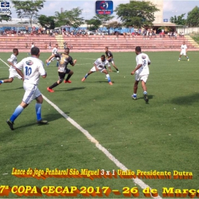  17ª COPA CECAP -  TIRADENTES É O GRANDE CAMPEÃO 