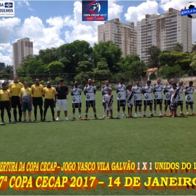  17ª COPA CECAP -  TIRADENTES É O GRANDE CAMPEÃO 