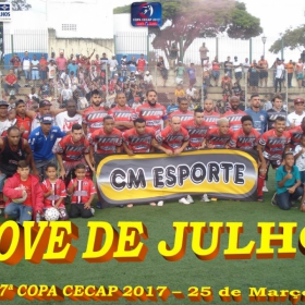  17ª COPA CECAP -  TIRADENTES É O GRANDE CAMPEÃO 