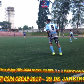  17ª COPA CECAP -  TIRADENTES É O GRANDE CAMPEÃO 