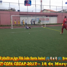  17ª COPA CECAP -  TIRADENTES É O GRANDE CAMPEÃO 