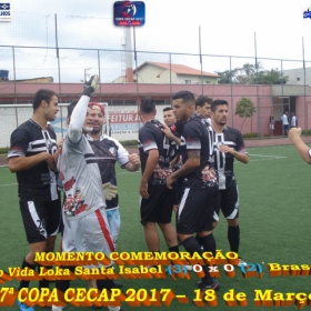  17ª COPA CECAP -  TIRADENTES É O GRANDE CAMPEÃO 