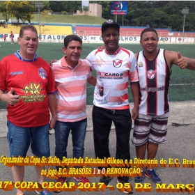  17ª COPA CECAP -  TIRADENTES É O GRANDE CAMPEÃO 