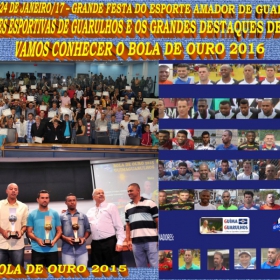 A MAIOR FESTA DE PREMIAÇÃO ESPORTIVA DE GUARULHOS