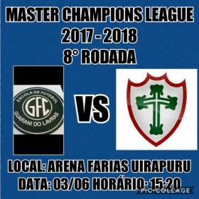 CHAMPIONS LEAGUE MASTER 2017 - GUARANI DO LAVRAS É O GRANDE CAMPEÃO