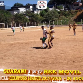 CHAMPIONS LEAGUE MASTER 2017 - GUARANI DO LAVRAS É O GRANDE CAMPEÃO