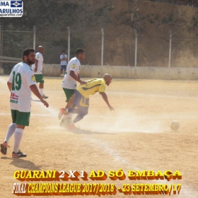 CHAMPIONS LEAGUE MASTER 2017 - GUARANI DO LAVRAS É O GRANDE CAMPEÃO