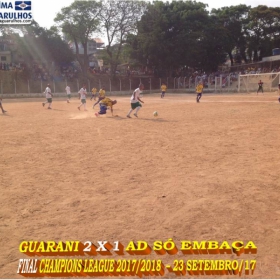 CHAMPIONS LEAGUE MASTER 2017 - GUARANI DO LAVRAS É O GRANDE CAMPEÃO