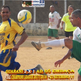 CHAMPIONS LEAGUE MASTER 2017 - GUARANI DO LAVRAS É O GRANDE CAMPEÃO