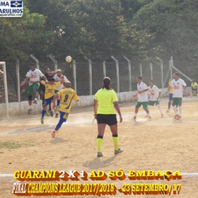 CHAMPIONS LEAGUE MASTER 2017 - GUARANI DO LAVRAS É O GRANDE CAMPEÃO