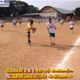 CHAMPIONS LEAGUE MASTER 2017 - GUARANI DO LAVRAS É O GRANDE CAMPEÃO