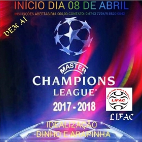 CHAMPIONS LEAGUE MASTER 2017 - GUARANI DO LAVRAS É O GRANDE CAMPEÃO