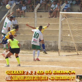 CHAMPIONS LEAGUE MASTER 2017 - GUARANI DO LAVRAS É O GRANDE CAMPEÃO