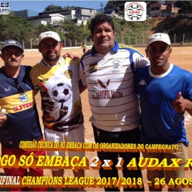 CHAMPIONS LEAGUE MASTER 2017 - GUARANI DO LAVRAS É O GRANDE CAMPEÃO